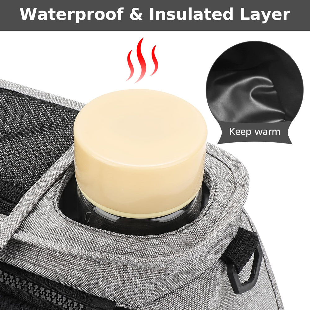 Accmor organizer compatible with Uppababy, Britax, and Baby Jogger strollers.