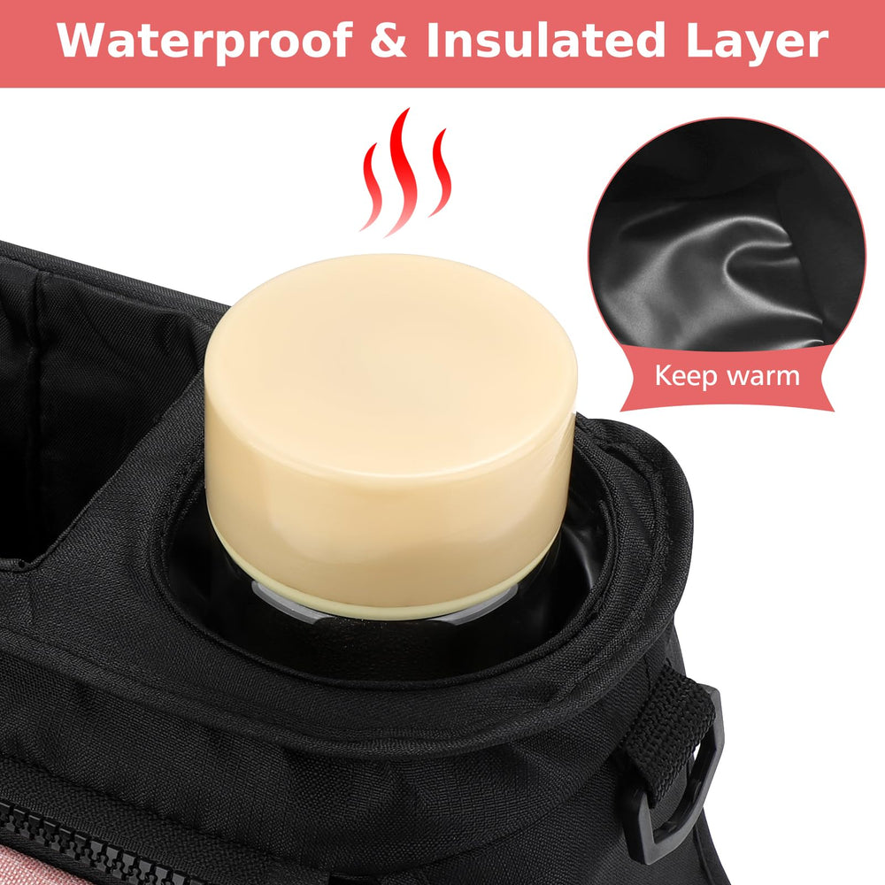 Accmor detachable small bag stores wallet and phone for quick trips.