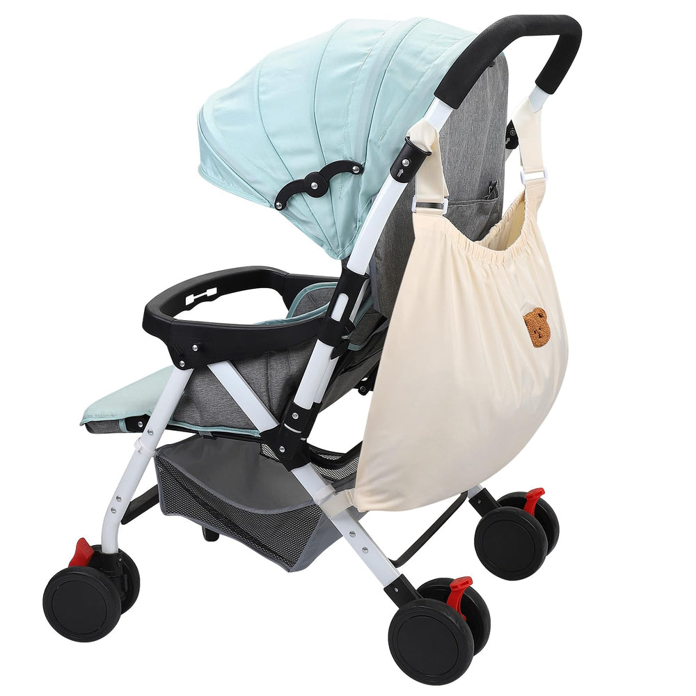 Accmor stroller organizer's durable lightweight fabric withstands daily busy routines