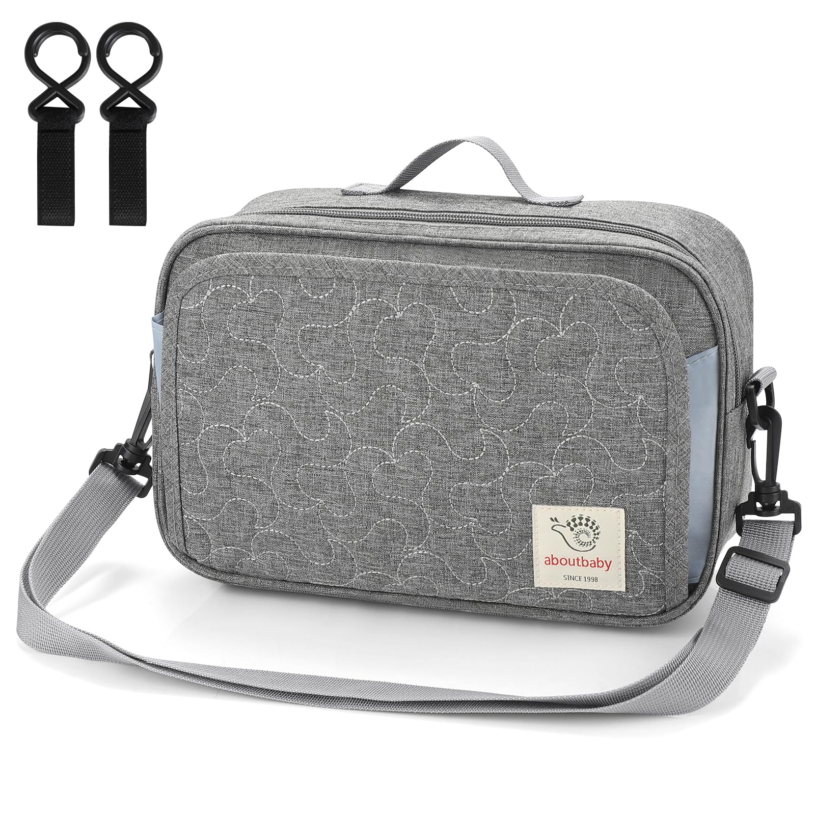 Accmor insulated cup holder keeps bottles warm or cool during strolls
