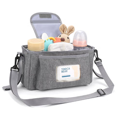 Accmor stroller organizer insulated cup holders keep bottles at the right temperature