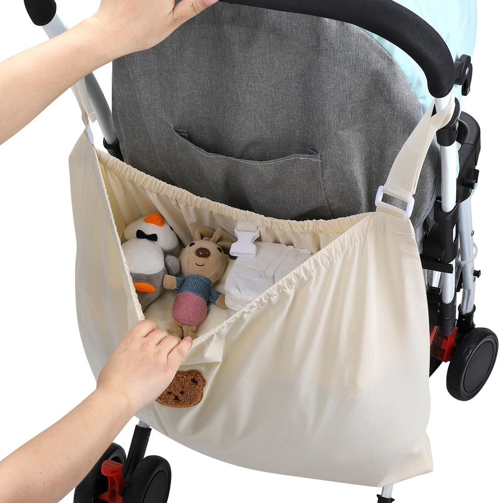 Accmor stroller organizer fits multiple brands for versatile on-the-go storage
