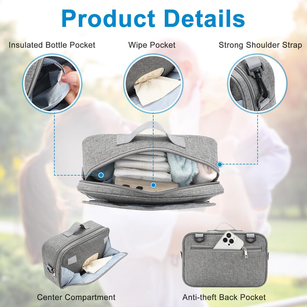 Accmor wipes-opening feature enables easy access to wet wipes on demand