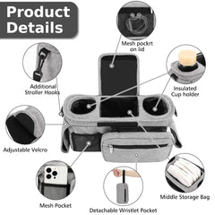 Accmor wristband pocket demonstrates quick access for keys and essentials.