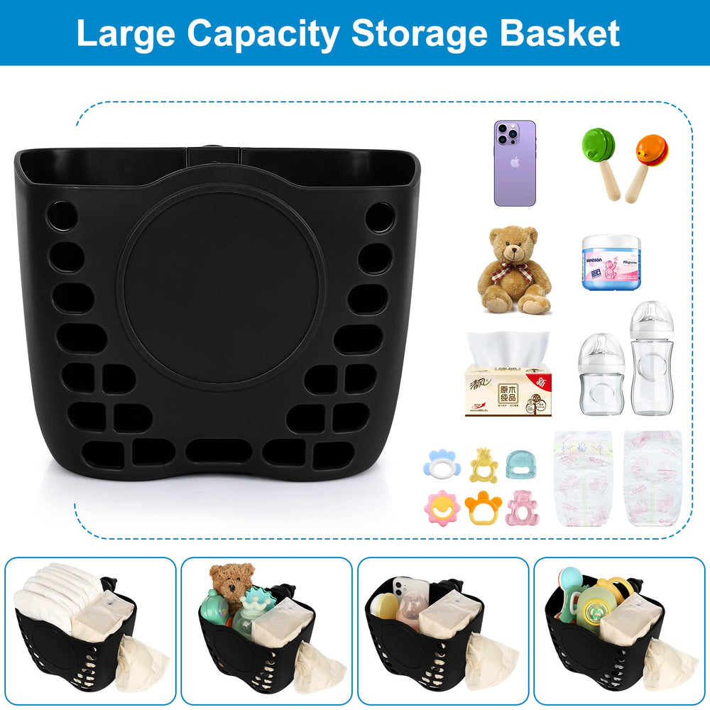 Accmor stroller universal-fit basket fits most brands for versatile travel.