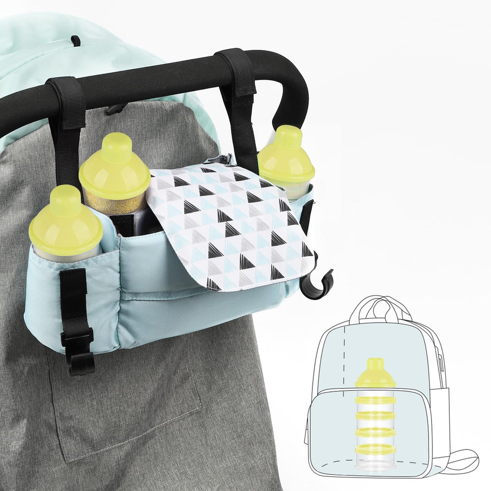 Accmor stylish travel snack cup doubles as baby food storage solution.
