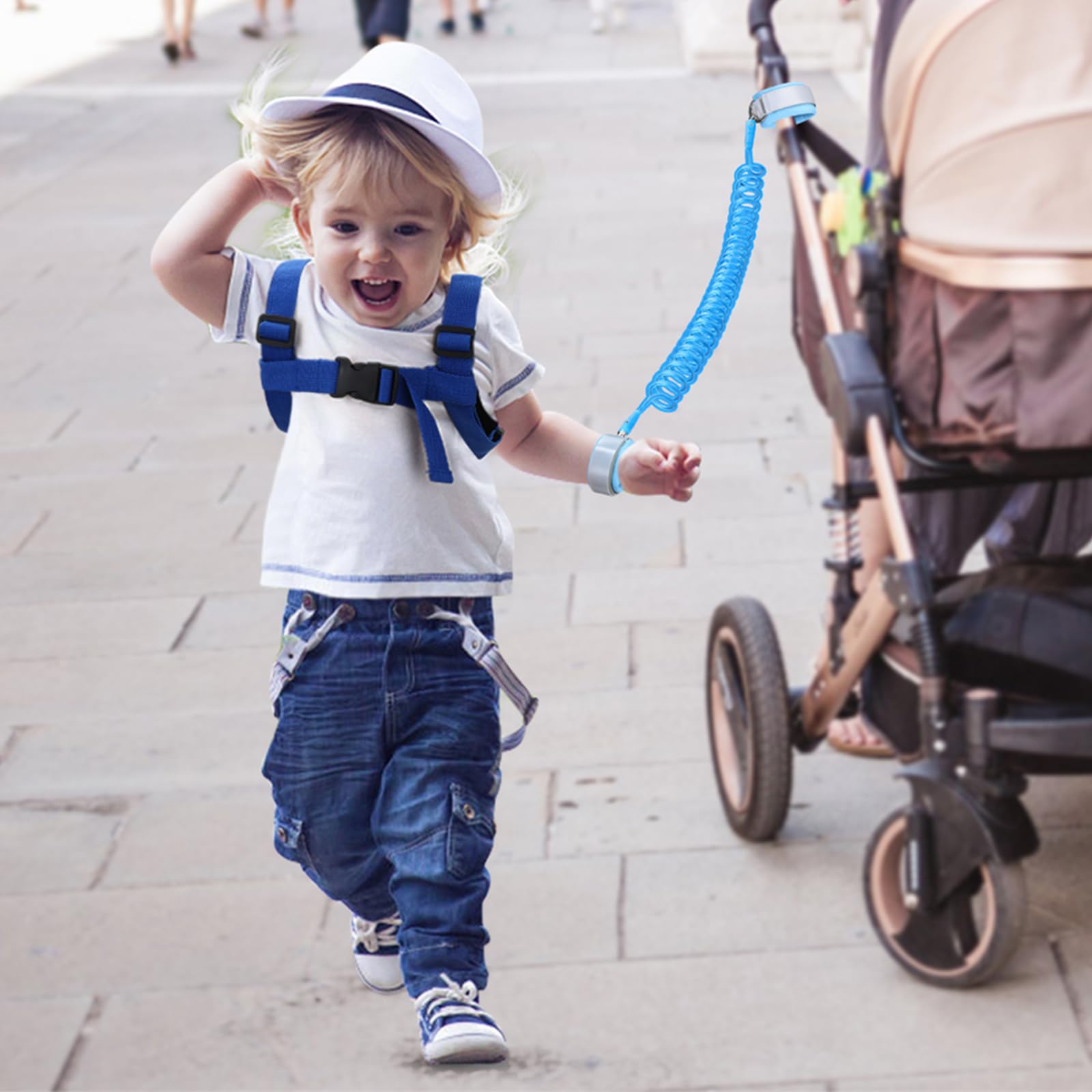 Accmor toddler harness blue 3-in-1 usage supports multiple carry configurations.