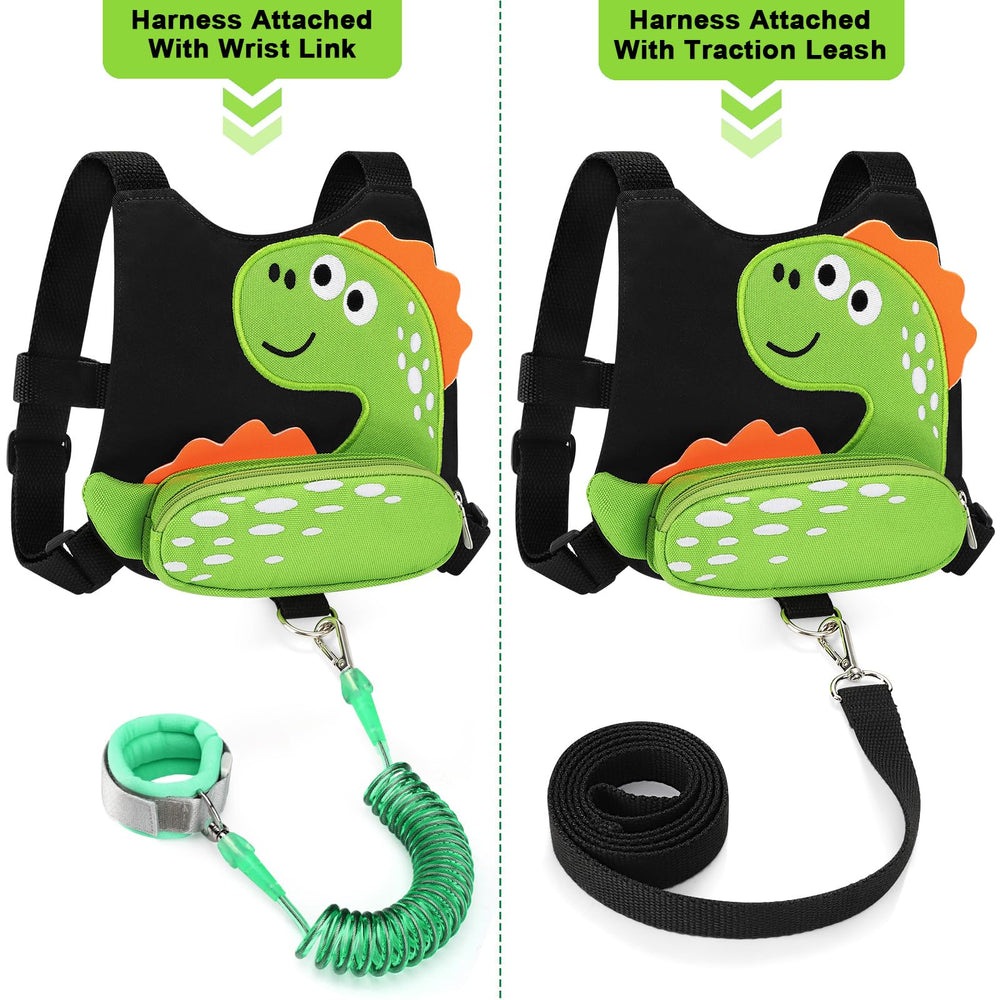 Accmor adjustable shoulder and chest straps fit 1–3 year olds securely.