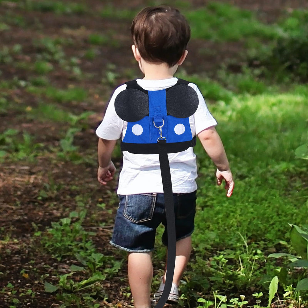 Accmor Toddler Harness Leash blue 3 in 1 usage in crowded places