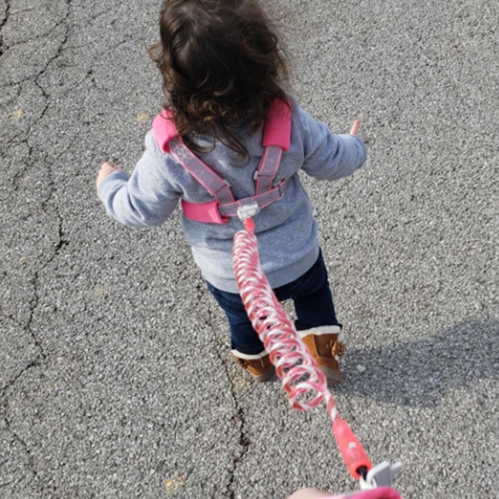 Accmor toddler harness uses soft, breathable cotton blend for gentle daily wear.