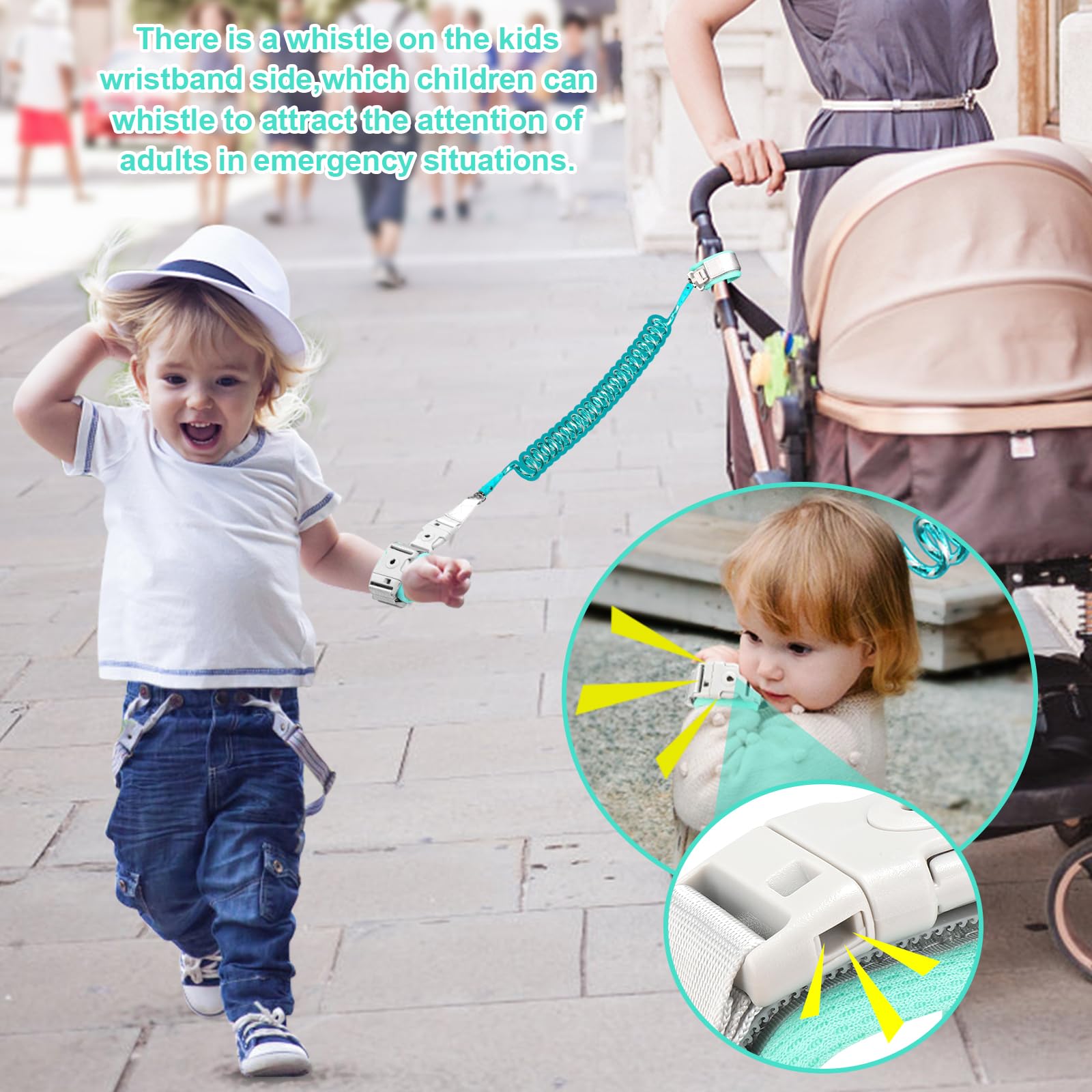 Accmor toddler harness leash ideal for outdoor-activities like zoo visits.