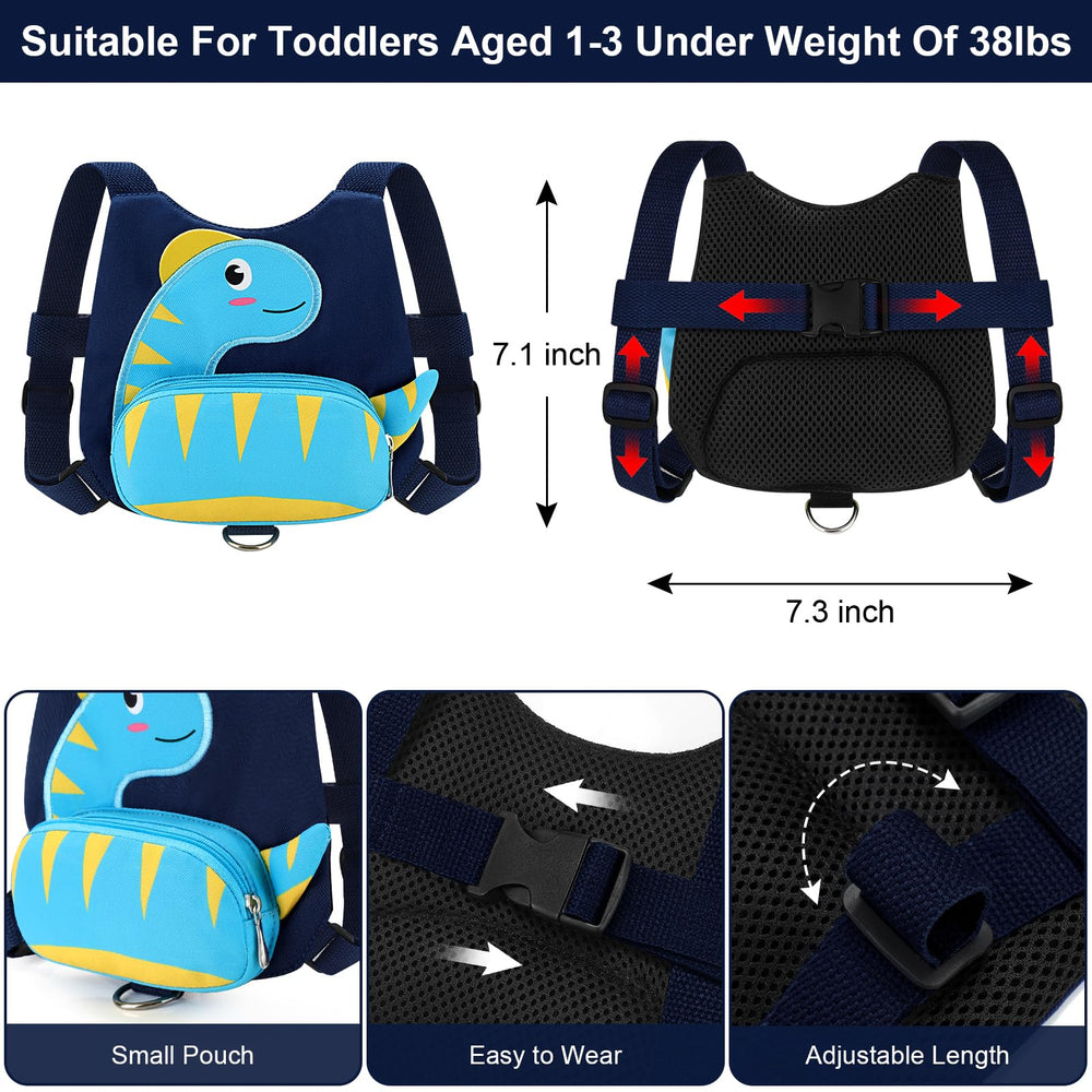 Accmor harness back pocket area holds snacks and small must-haves