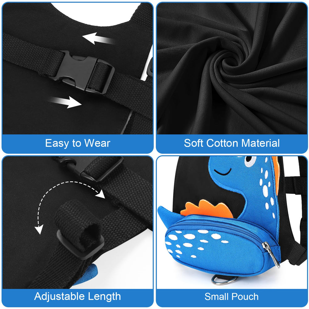 Accmor soft-padding harness provides comfortable wear for toddlers.