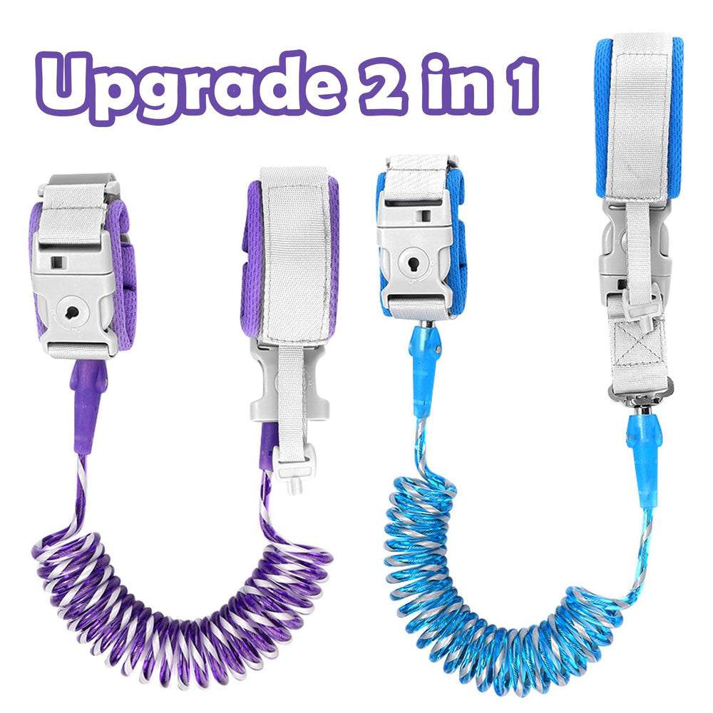 Accmor 2in1 wrist link demonstrates dual-use tracking for two kids.