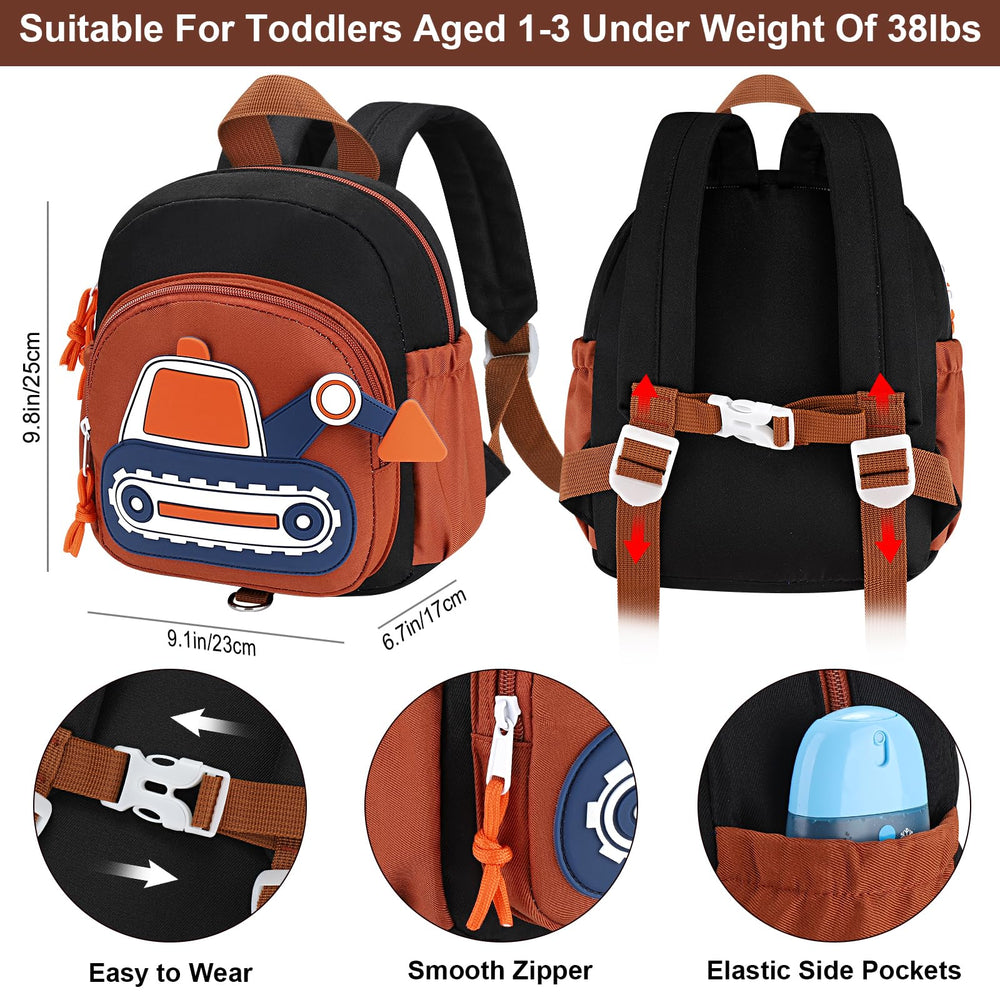 Accmor toddler leash backpack wrist-link attachment demonstrates secure hold in crowded areas.