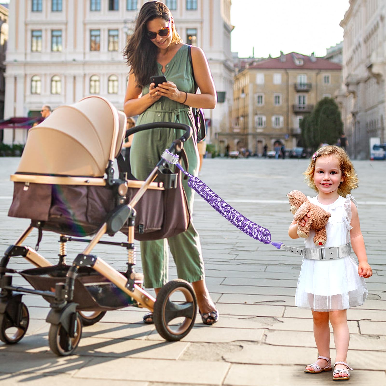 Accmor adjustable belt from 50 to 80 cm for growing children
