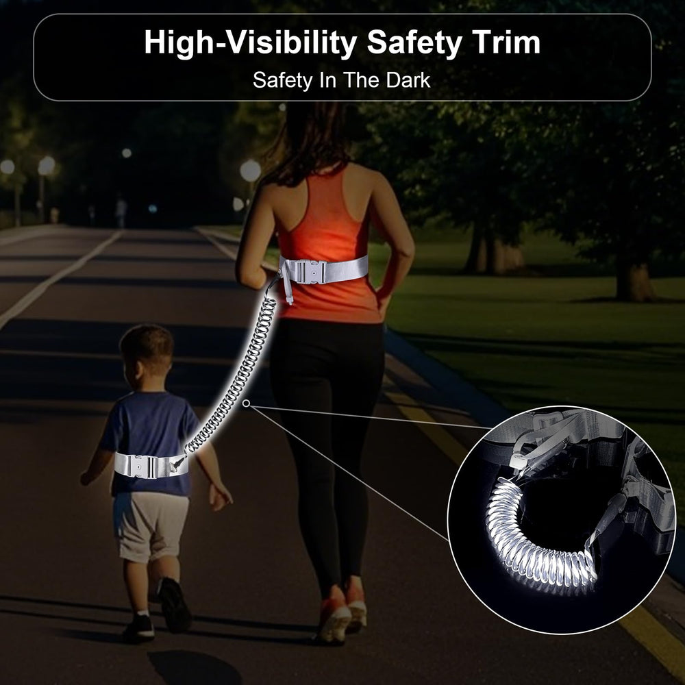 Accmor adjustable fit ensures comfortable, secure wear for adult and child.