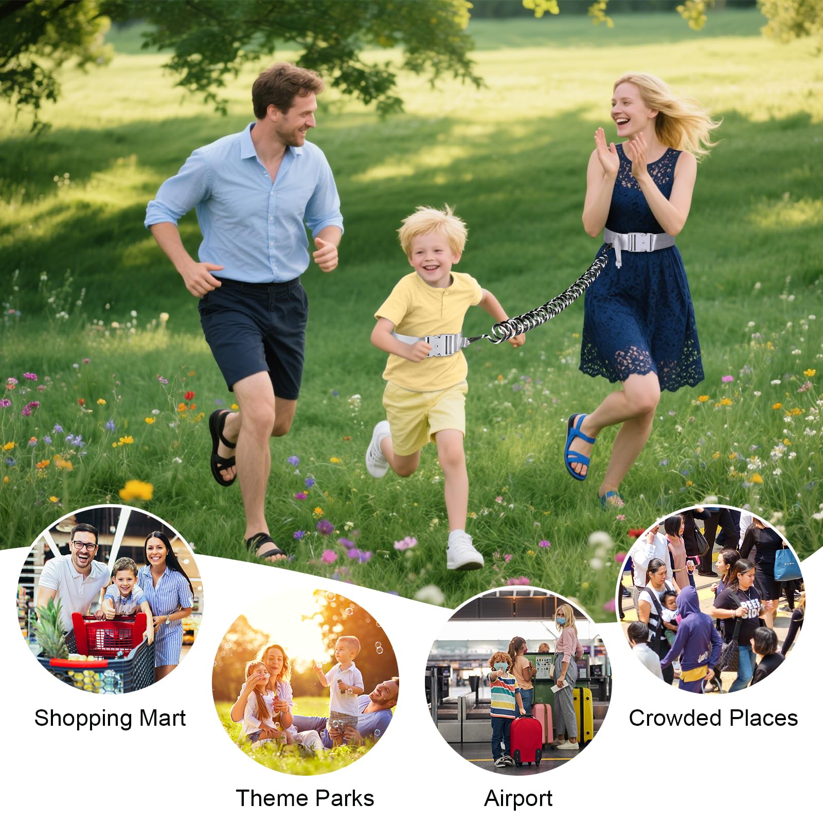Accmor anti-lost connection minimizes detours during family outings.