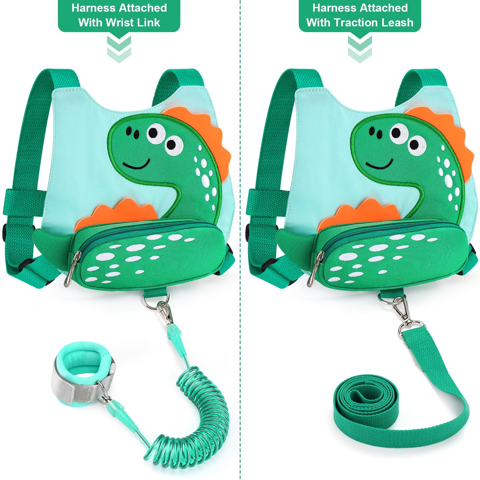 Accmor Toddlers Leash shoulder-strap shows adjustable comfort