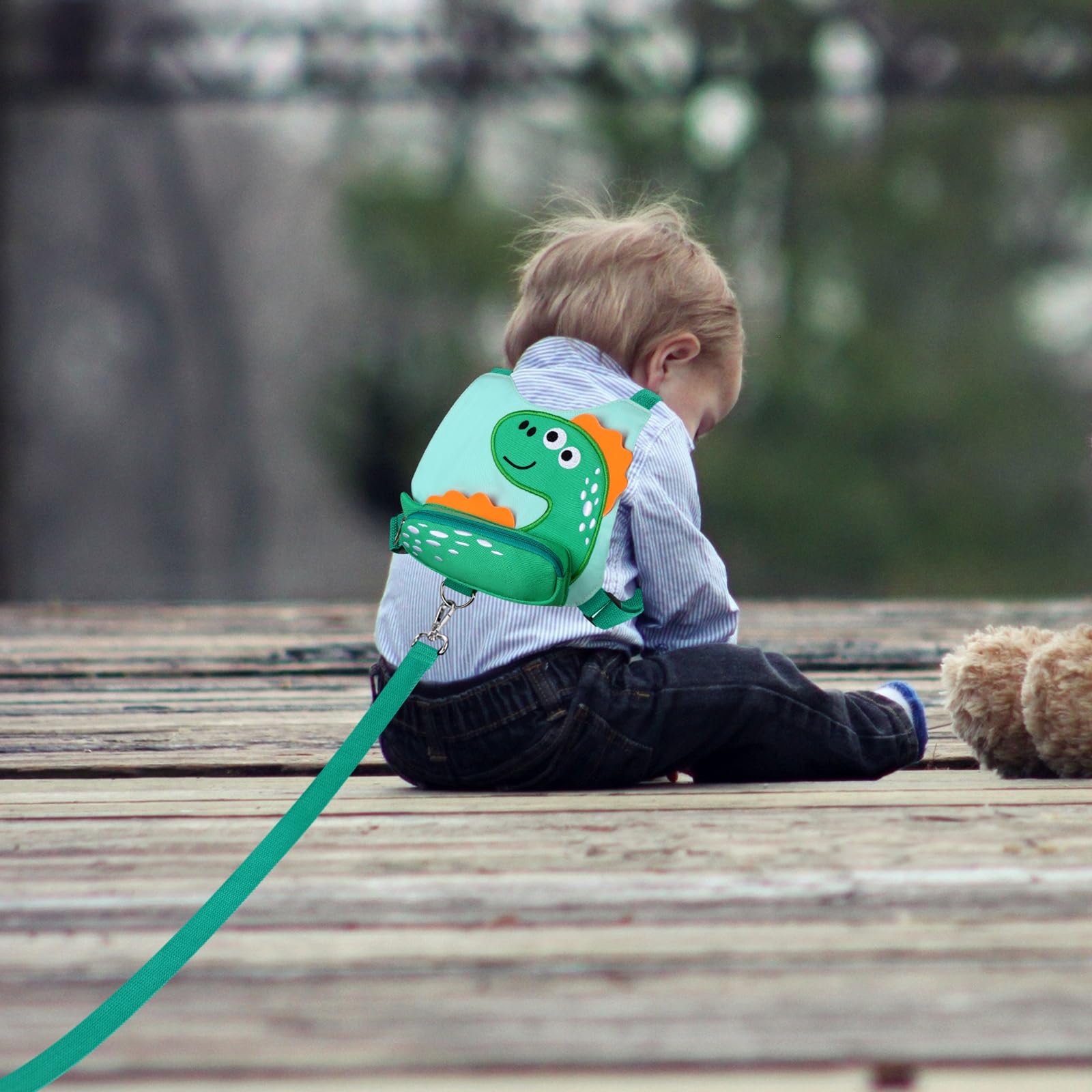 Accmor Toddlers Leash soft-nylon-rope indicates durable, gentle handling