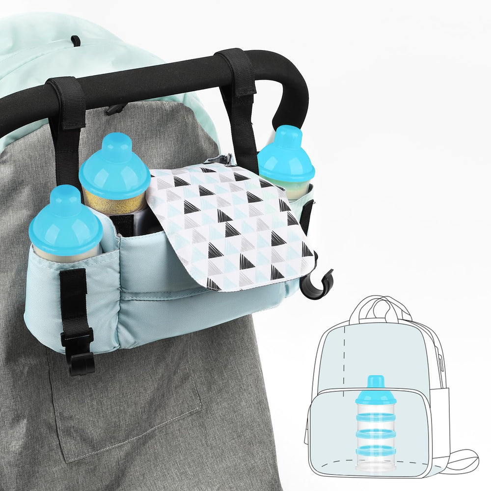 Accmor travel-friendly compact footprint fits inside bags