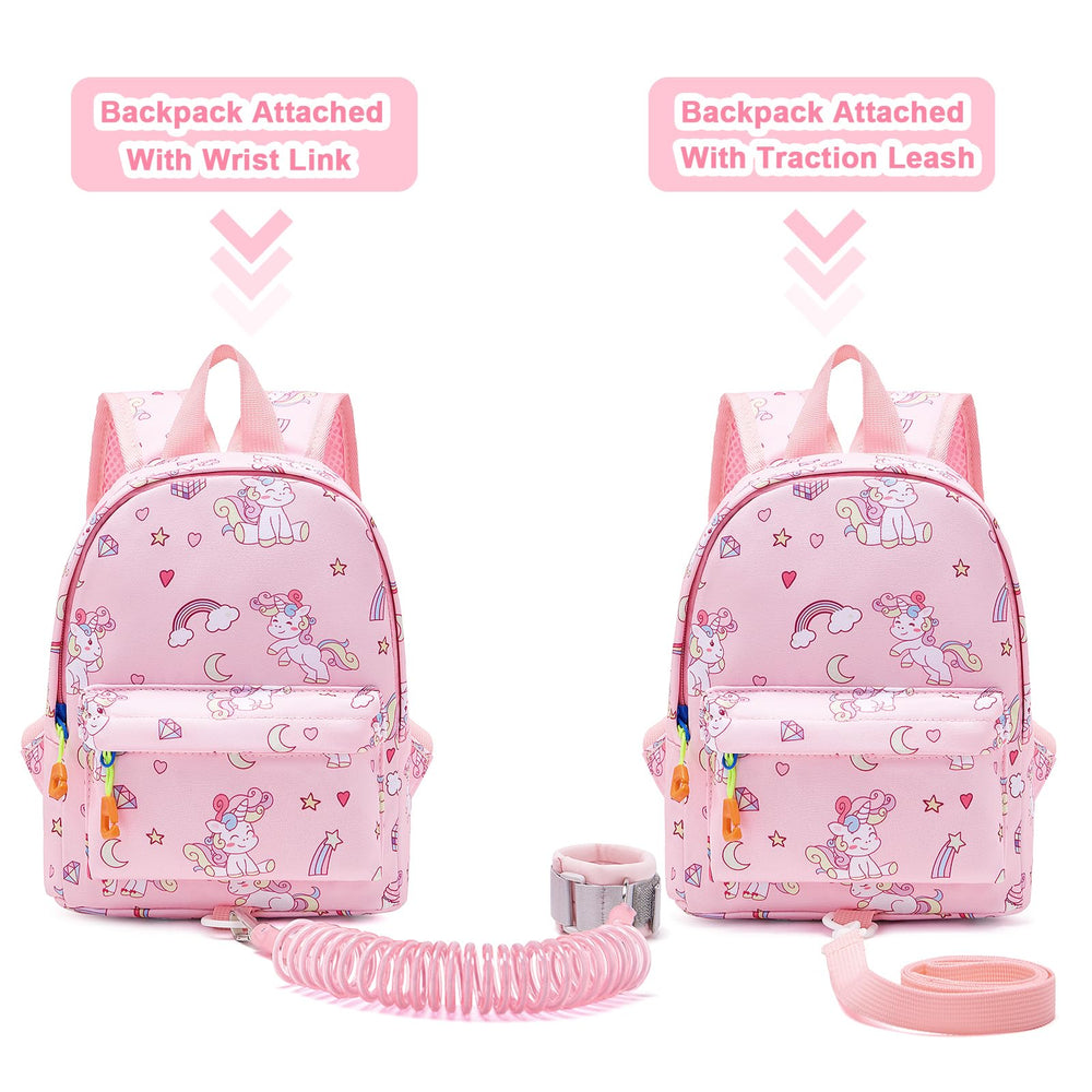 Accmor Unicorn pattern backpack makes kids excited to carry essentials.