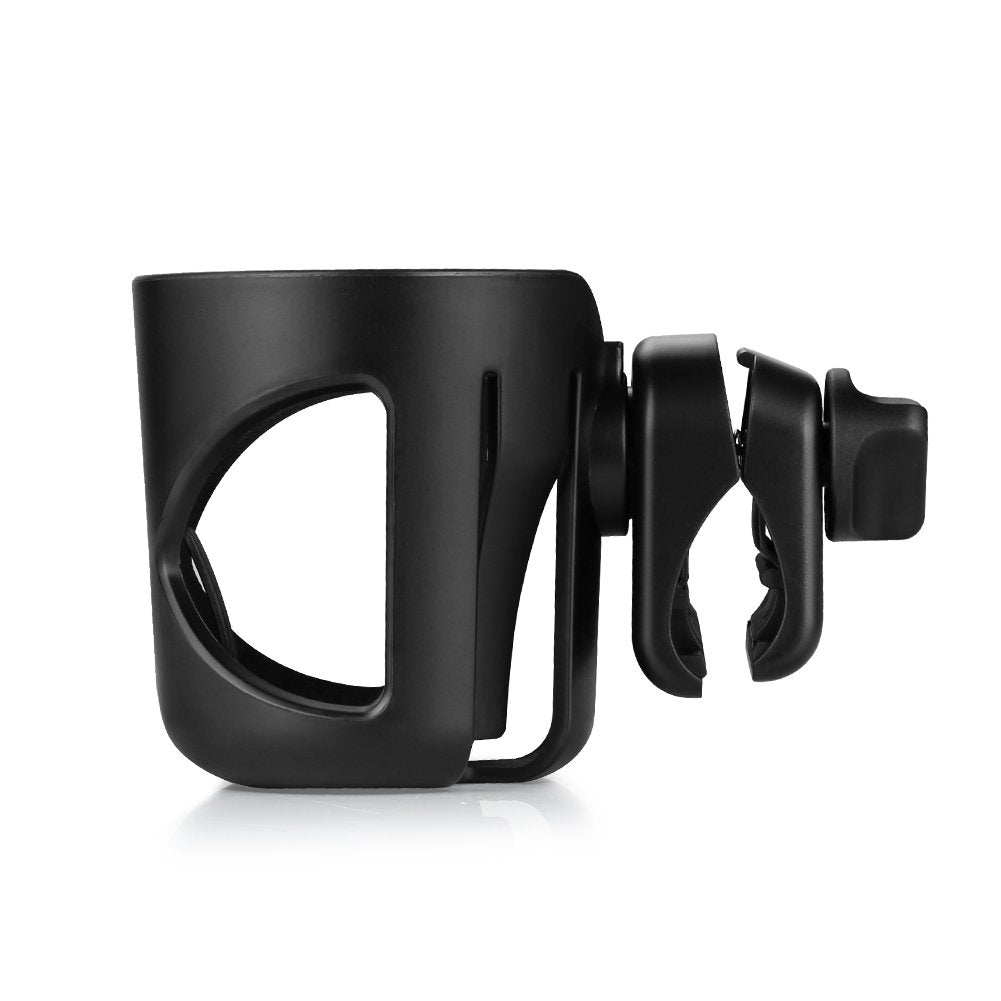 Accmor cup holder showing 360-degree rotation for flexible mounting