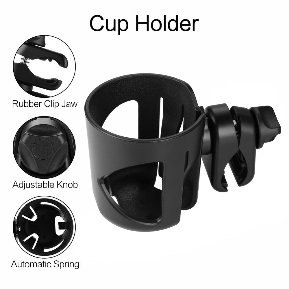 Accmor universal cup holder bottle-diameter-85mm fits standard bottles without spills.