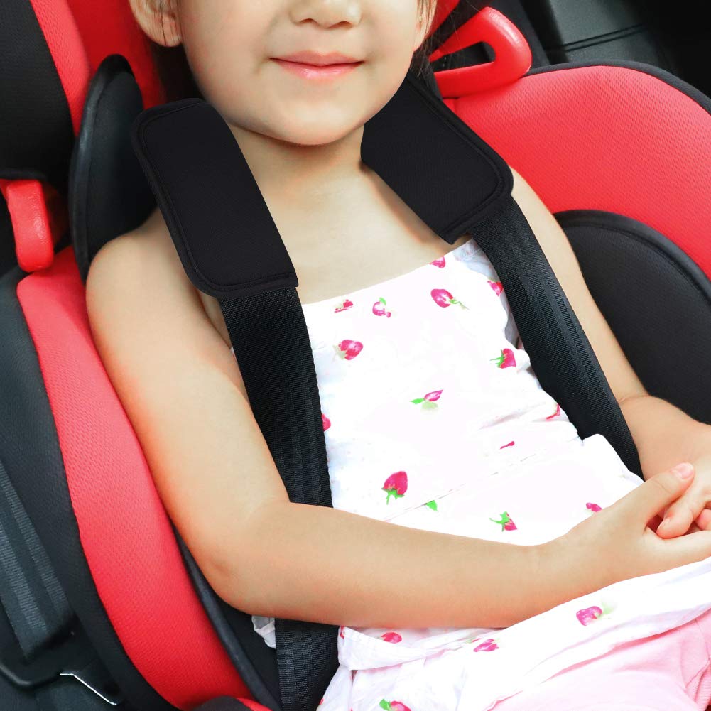 Accmor universal-fit belt cover fits most car seats and strollers.