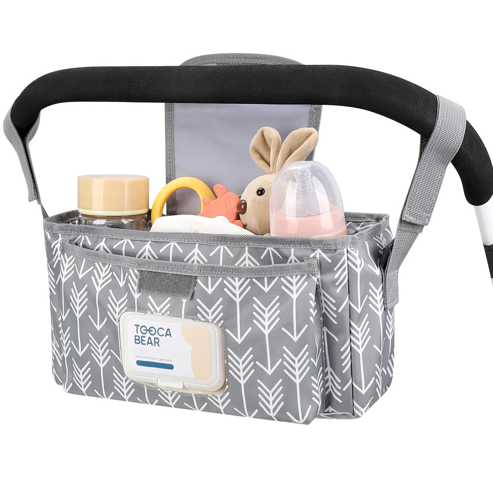 Accmor universal stroller organizer front-pocket wipes for quick access