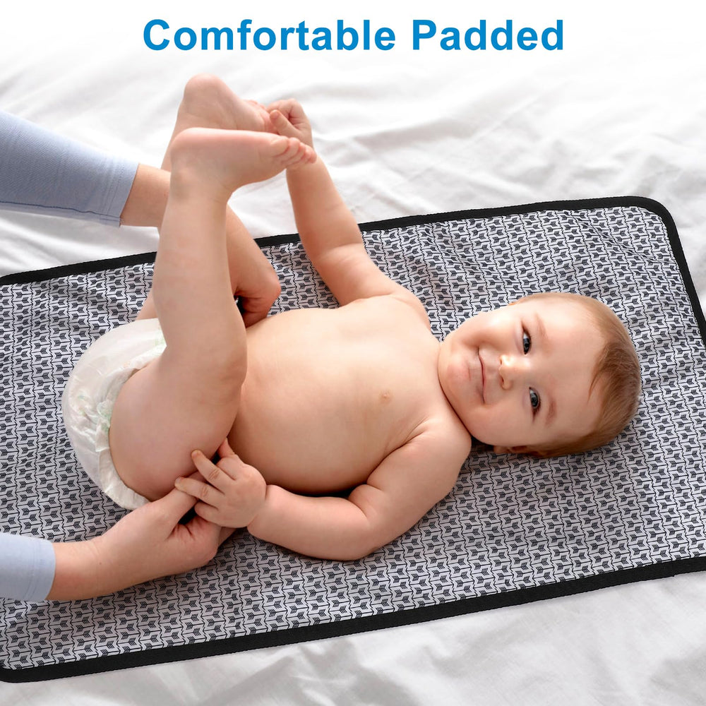 Accmor waterproof diaper changing pad inside liner resists spills during baby care.