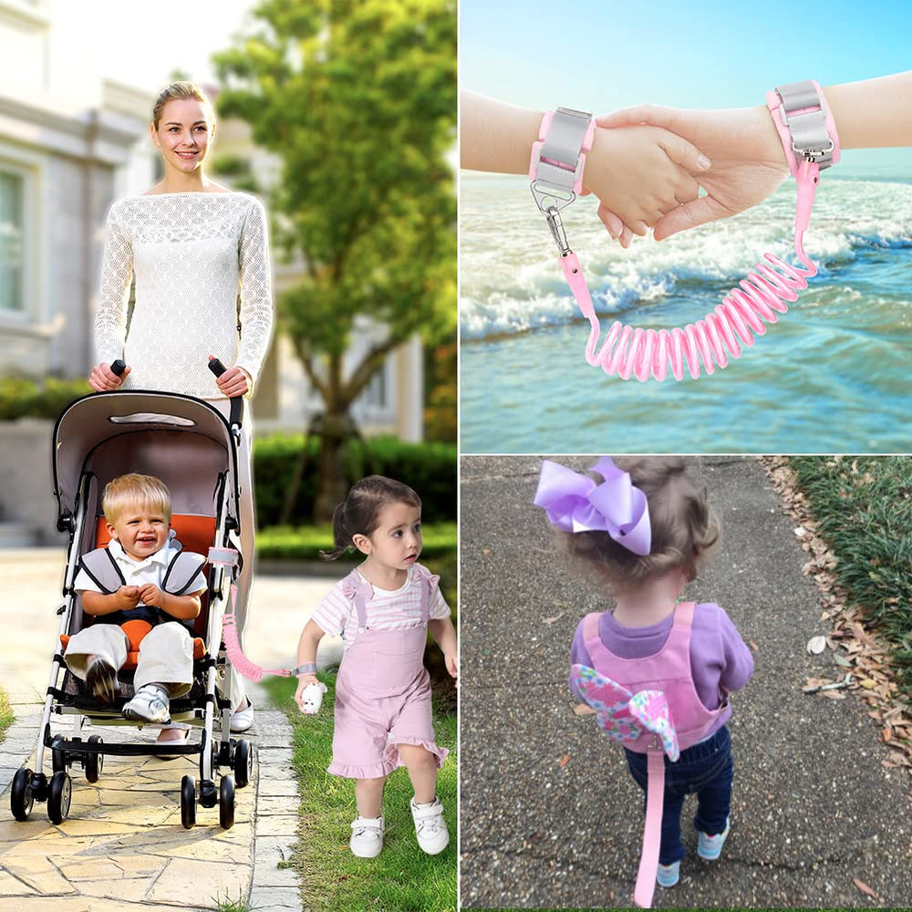 Accmor wrist-link with steel wire connects securely for quick parental control