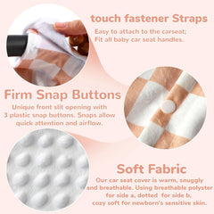AceOrbit soft plush inner lining provides gentle touch and cozy warmth for newborns.