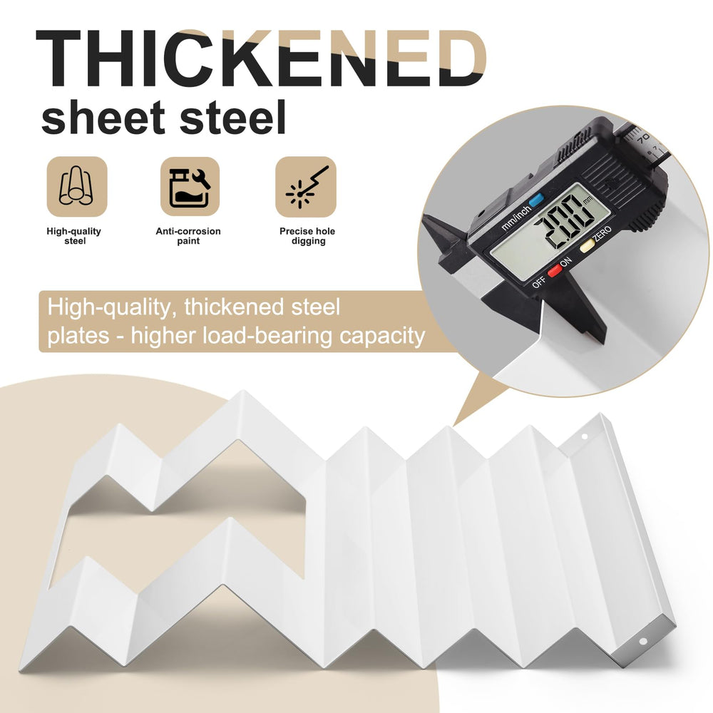 ACEPRUT Tonies shelf includes screws and tools for quick assembly.