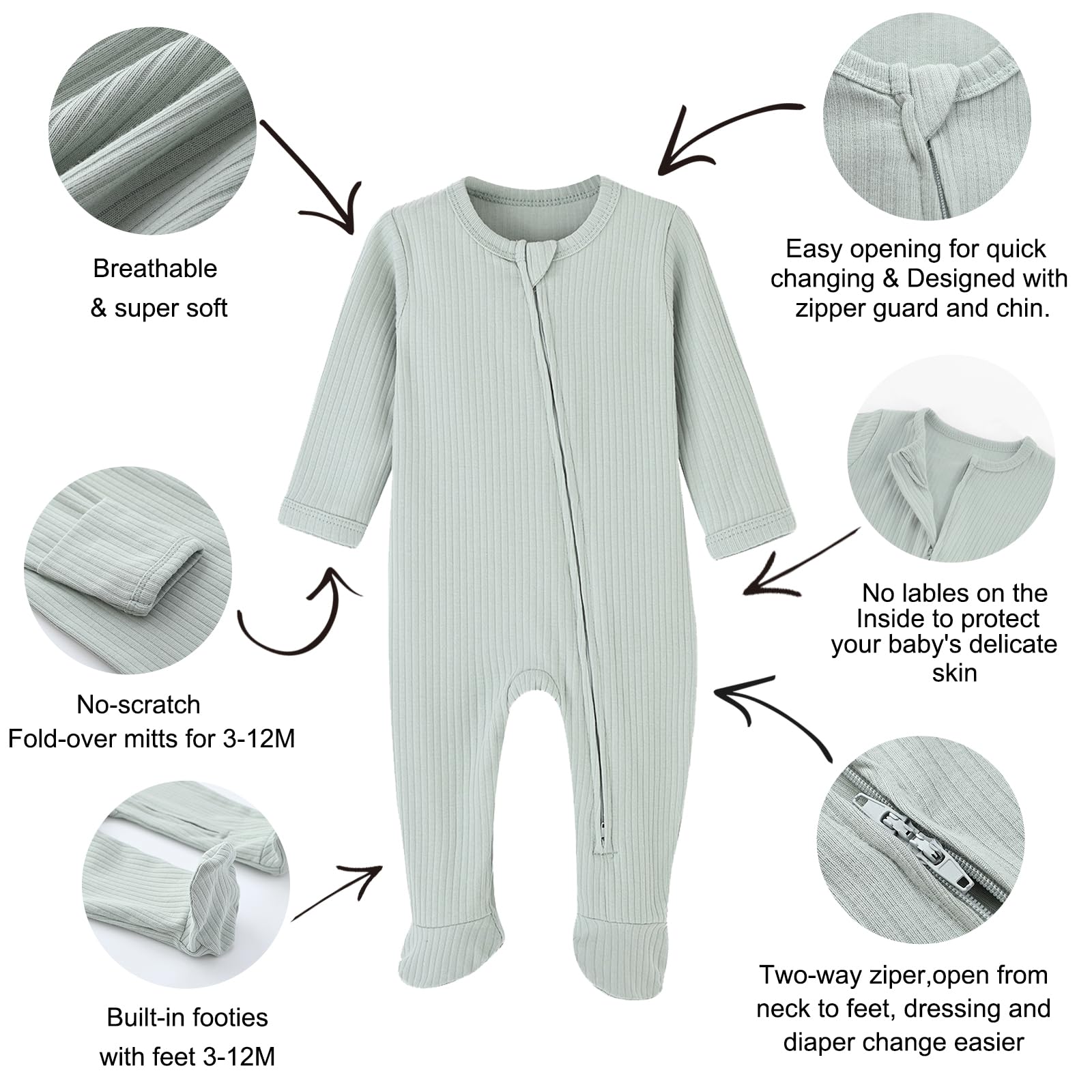 ACESTAR cotton fabric detail for breathable skin comfort