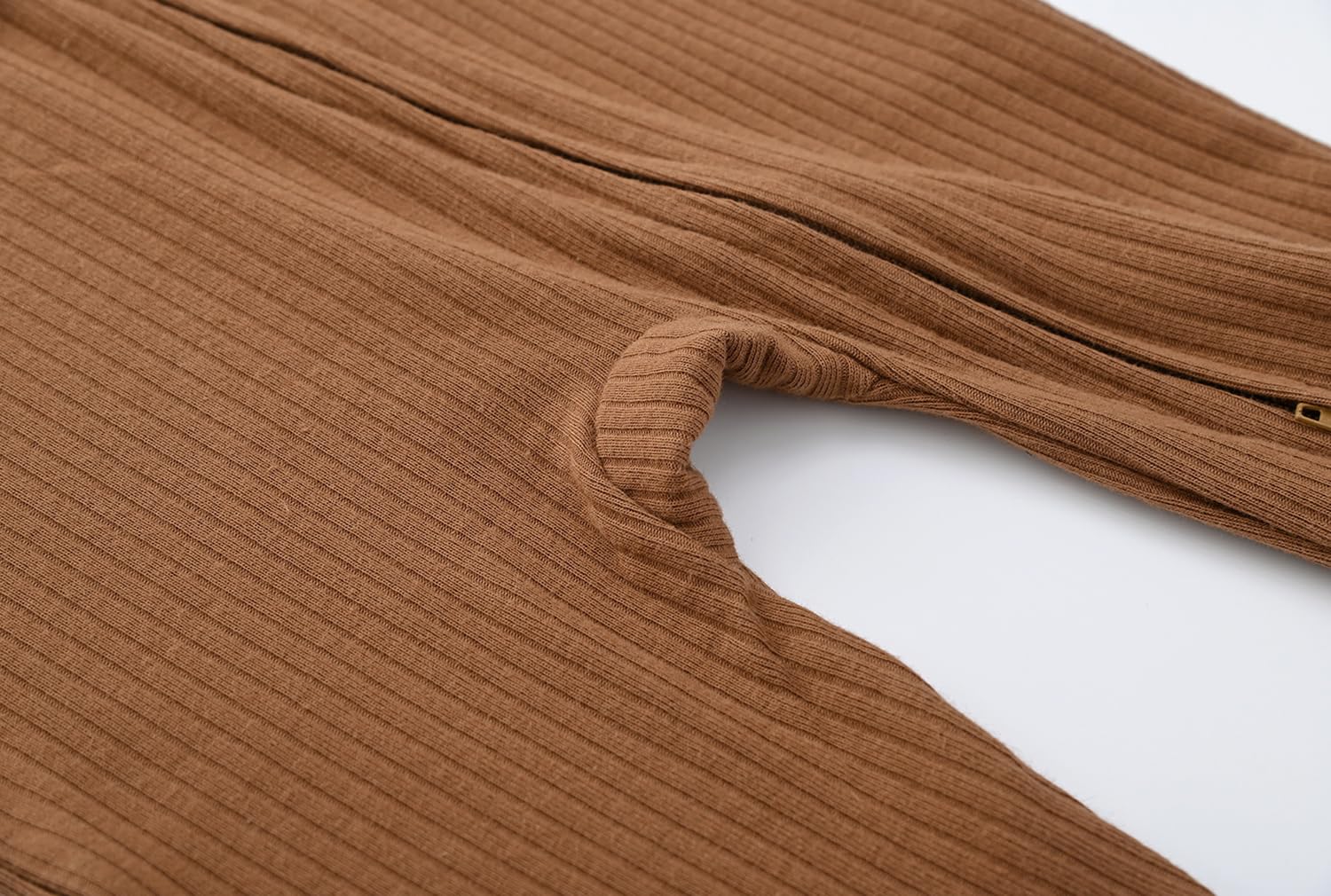 ACESTAR coffee breathable cotton fabric close-up for skin comfort