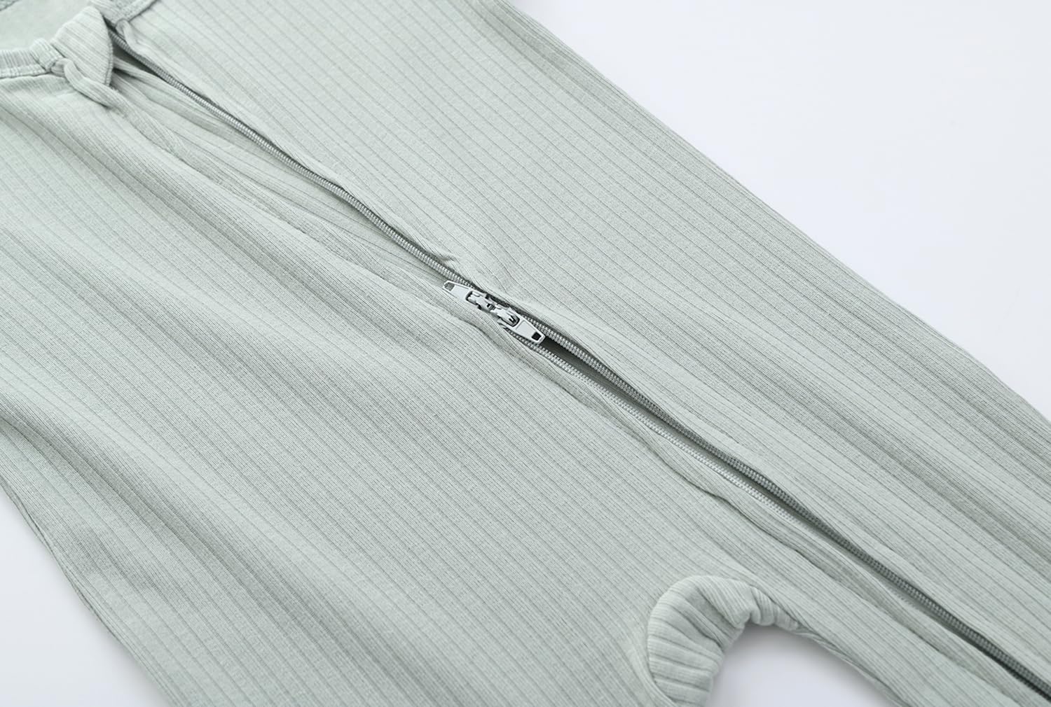 ACESTAR footed design keeps baby's feet warm and cozy all day