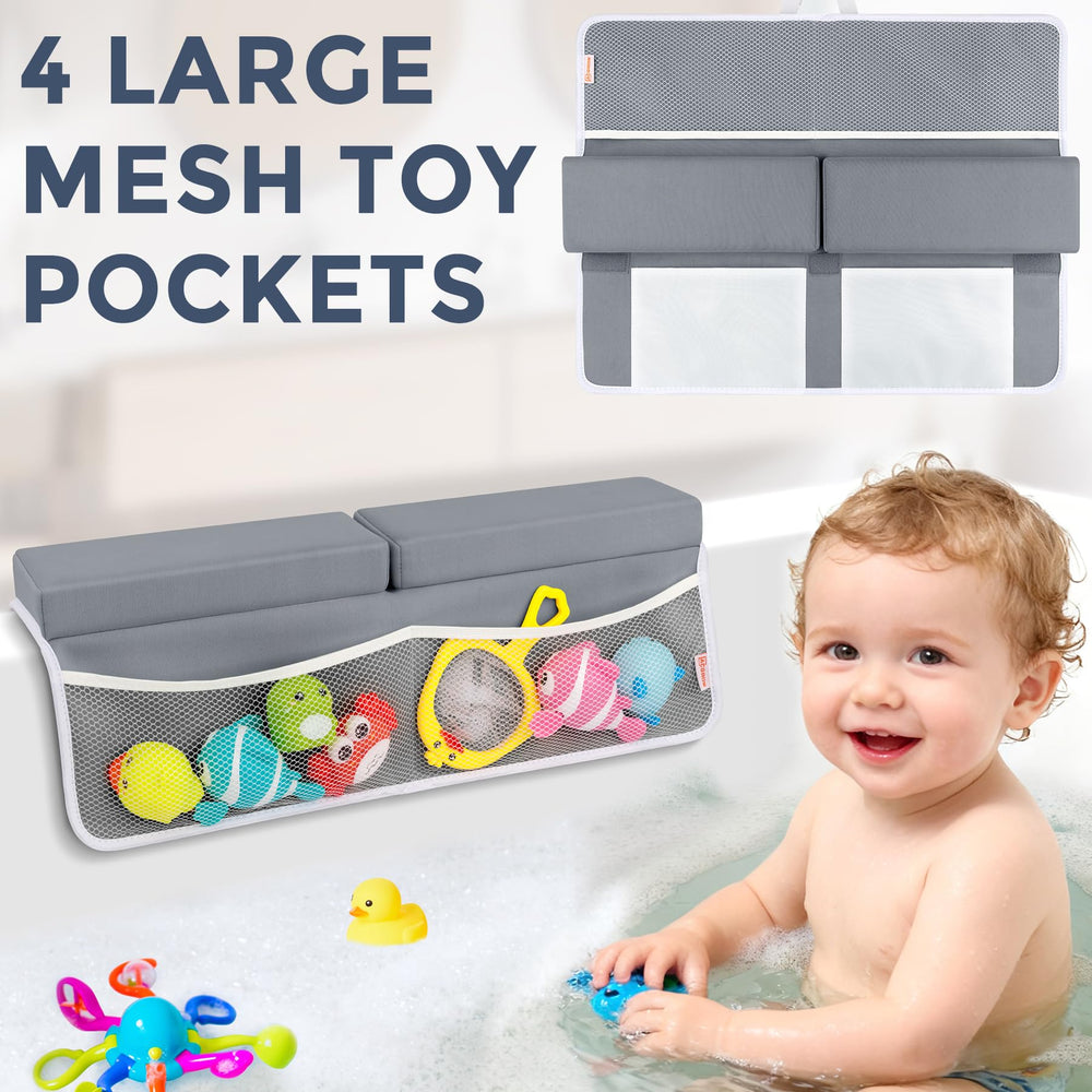ACGROW machine-washable kneeler makes cleaning simple after busy bath times