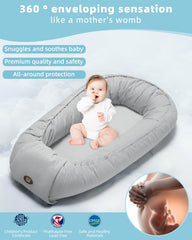 ACIROC Baby Lounger 360 embrace demonstrates all-around support for cozy newborn sessions.