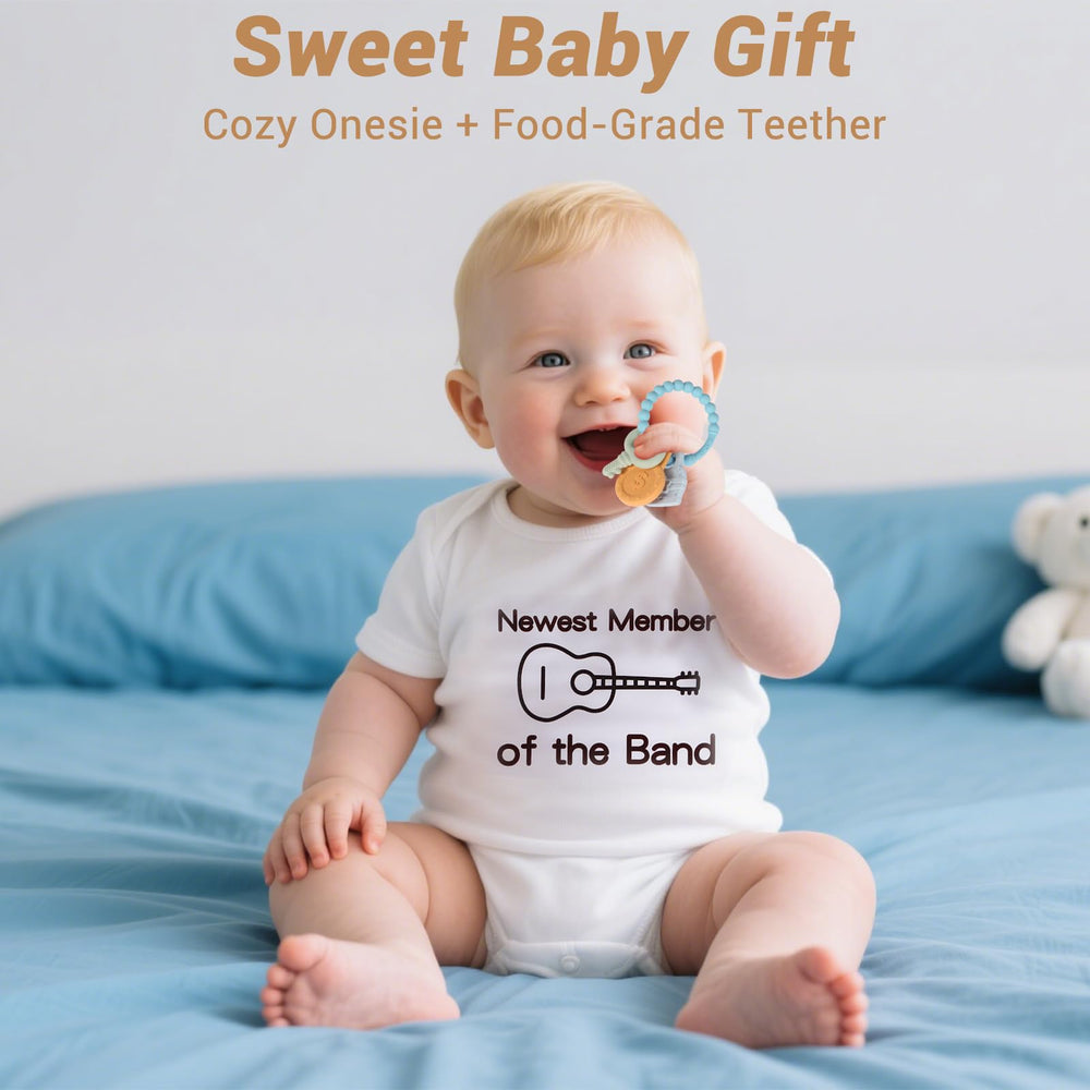 ACLZDXWZ onesie captures precious newborn photos with soft fabric.