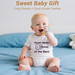 ACLZDXWZ onesie captures precious newborn photos with soft fabric.