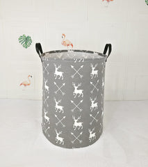 ACMUUNI deer storage organizer bin with waterproof lining to protect fabrics.