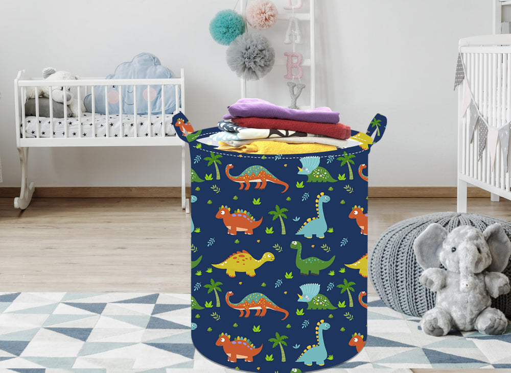 ACMUUNI dinosaur nursery decor basket adds playful bedroom charm