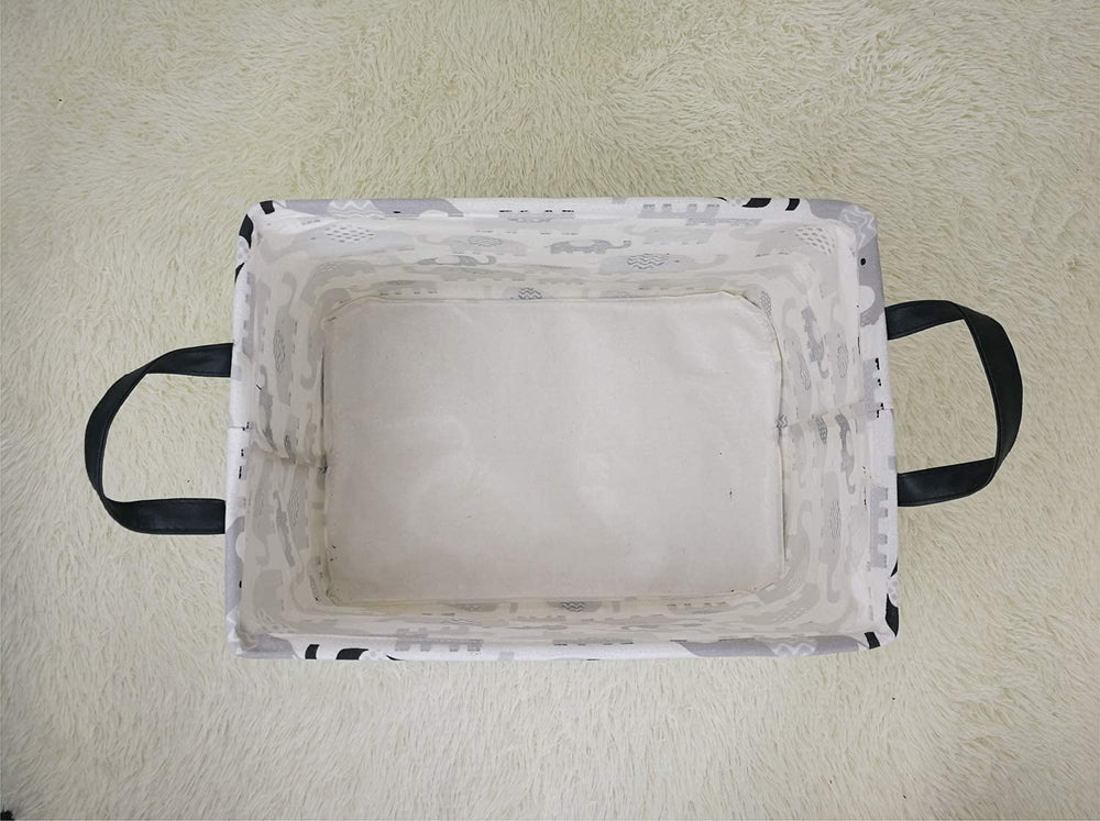 ACMUUNI dorm storage bin ideal for clothes and towels.
