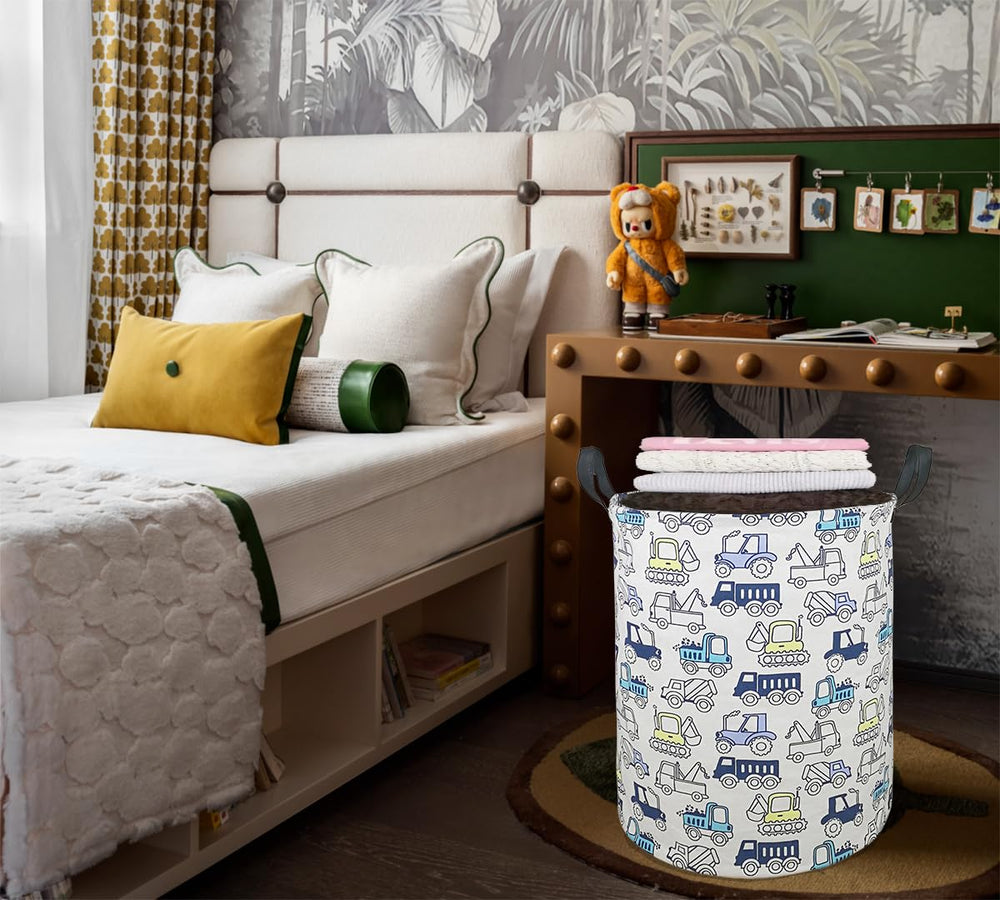 ACMUUNI laundry hamper handles close-up showing comfortable grip for carrying dirty clothes