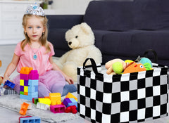 ACMUUNI Rectangle Gift Shelf basket multi-functional design fits toys, clothes, and magazines.