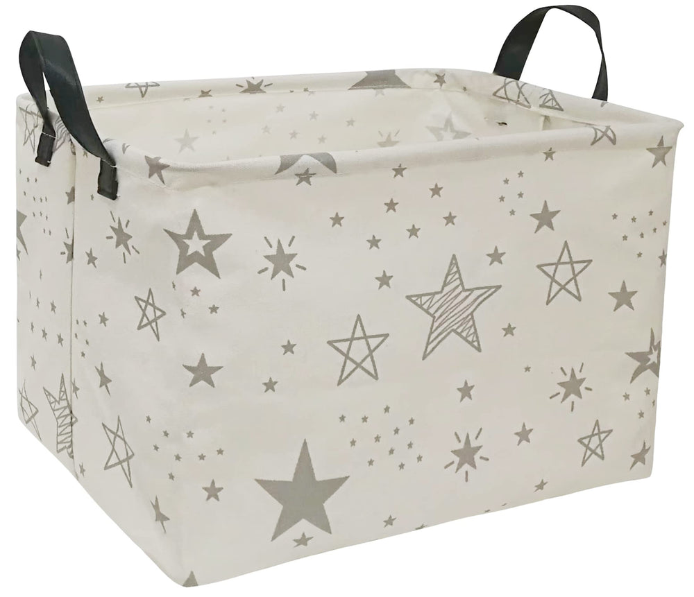 ACMUUNI rectangle gift shelf storage basket keeps toys organized and accessible.