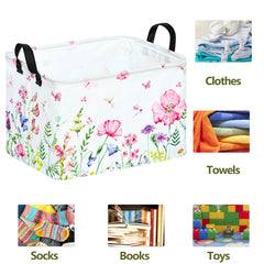 ACMUUNI rectangle storage basket dimensions 14.5 by 10.2 by 9.4 inches suited for compact spaces