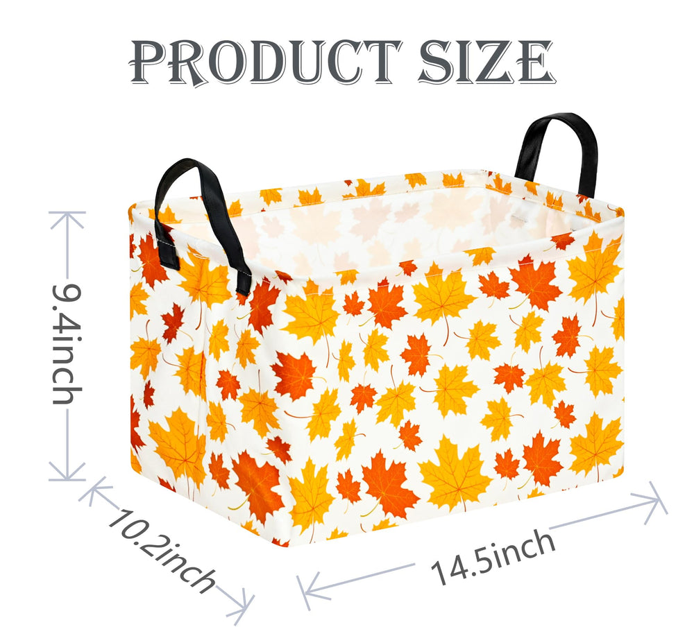 ACMUUNI rectangle storage basket complements home decor while reducing clutter.