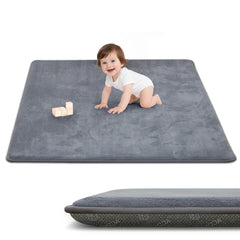 ACOMOPACK memory foam padding provides cushioned tummy time play